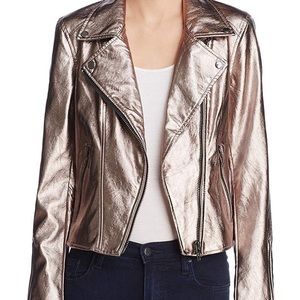 Blank Metalic Moto jacket